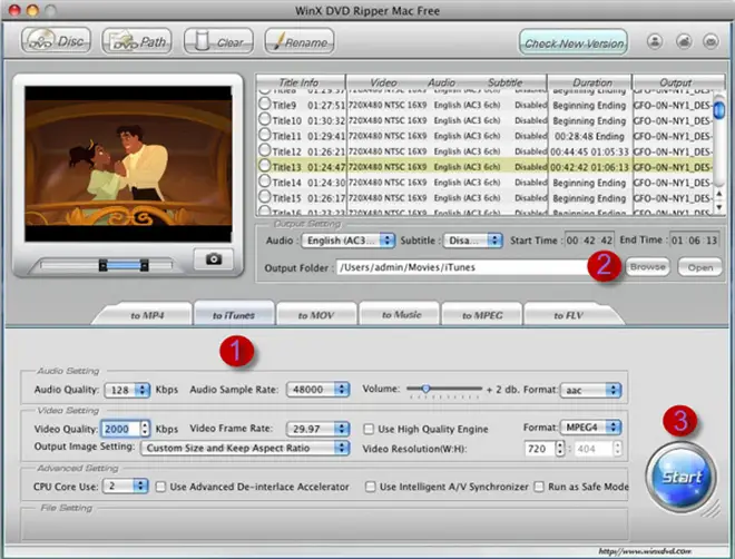 Advanced Version of DVD Ripper Mac Free.