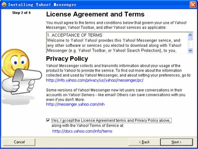 Install Yahoo Messenger