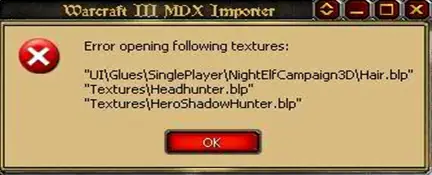 Warcraft III MDX Importer