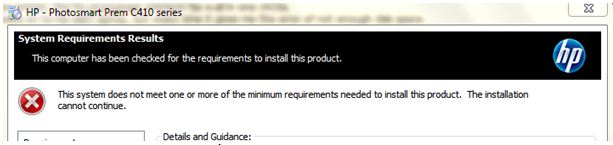 This computer has been checked for the requirements to install this product.