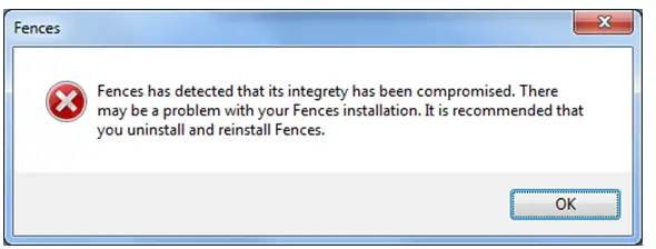 uninstall fences