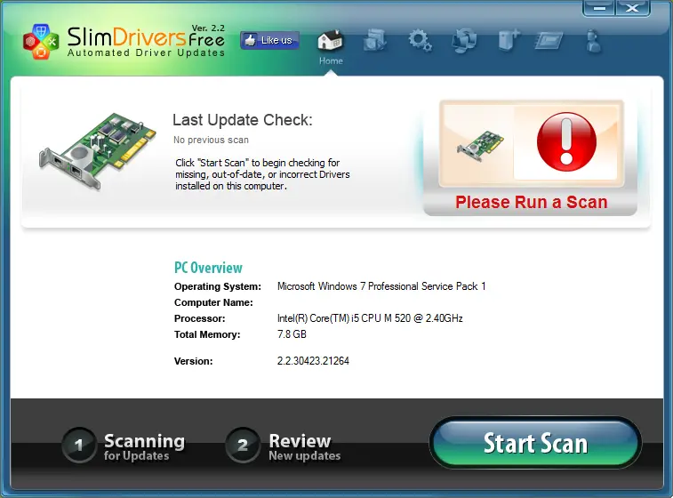 Slim Driver Automated Driver updates