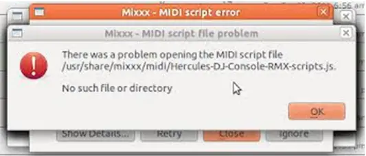Mixxx- MIDI Script file problem