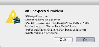 An Unexpected Problem  NSRangeException  Cannot remove an observer.