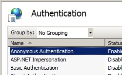 Anonymous-Authentication-enabled-status-window