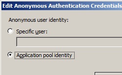 Application-pool-identity-for-Authentication-Credentials