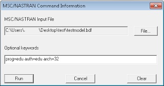 MSC-Nastran-Command-Information-window