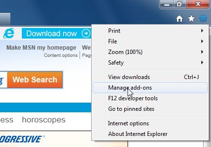  Manage-add-ons-option-in-Internet-Explorer