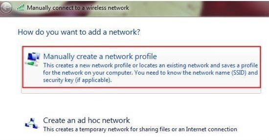 Manually-create-a-network-profile