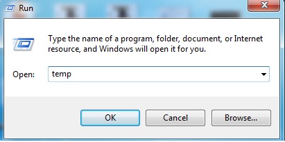 Run-Window-To-Open-Temp-Folder