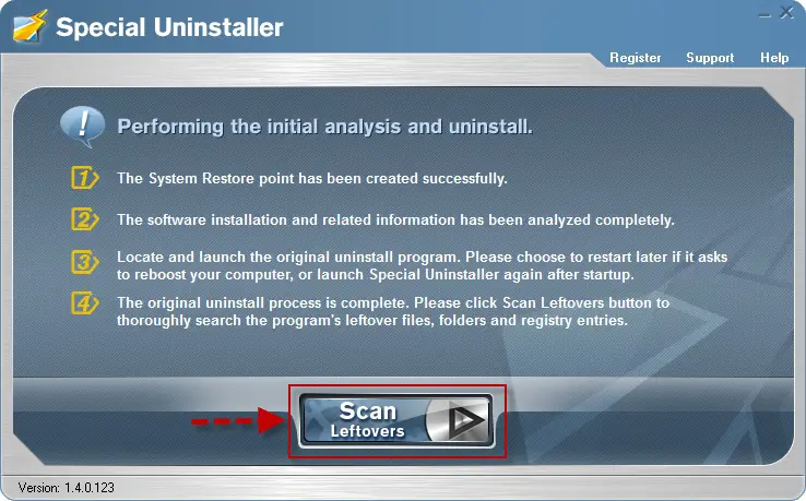 Scan-leftovers-image-to-remove-unwanted-data