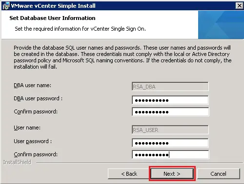 Setting-password-for-the-Database-users