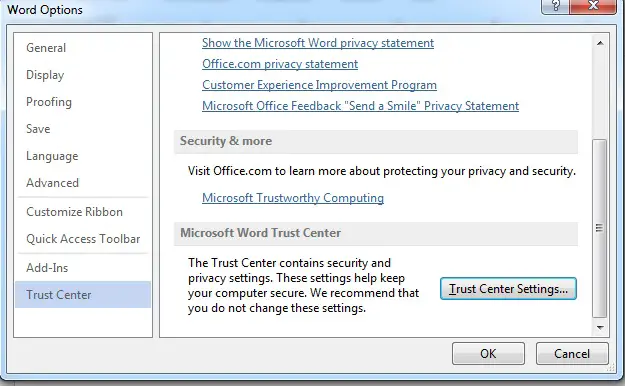 Trust-Center-Window-in-Microsoft-Word