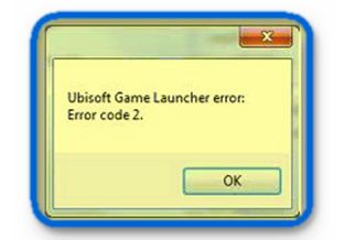 Ubisoft Game Launcher error: Error code 2.