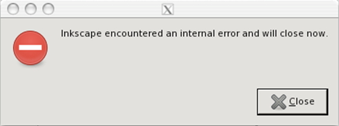 Inkscape is unable to export all features