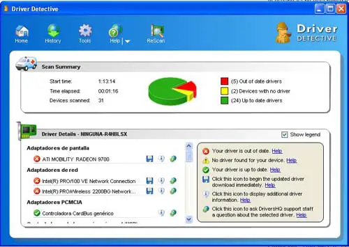 Downloading of the drivers and updating easy