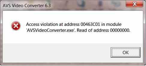 eaccessviolation avs video converter eaccessviolation avs video converter