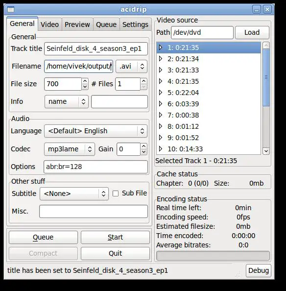 DVD copier that can run in Ubunto
