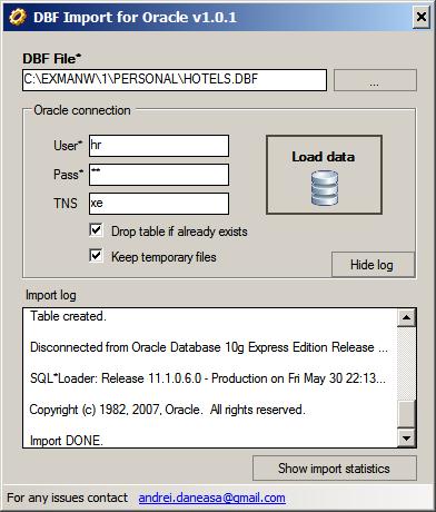 How to convert from dbf to oracle file? - Techyv.com