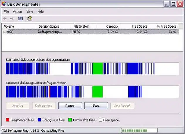 Right-click the local disk volume that you want to defragment, and then click properties.