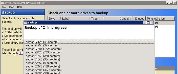 Schedule it to make backups for your drives