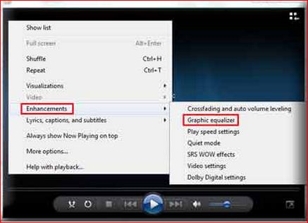 Enhancement of Windows Media Player