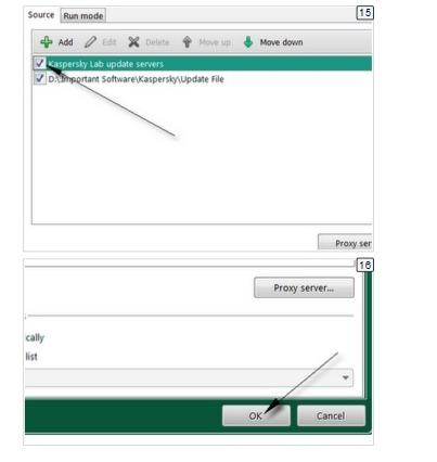 Process to Update kaspersky offline