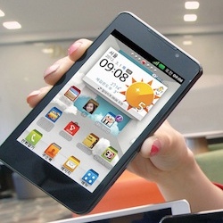 The new Optimus 3D MAX is offered with higher processor clock speed and 1 GB of RAM. 