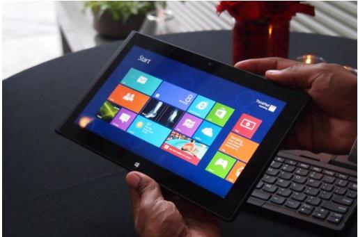 Lenovo ThinkPad 2 with Window 8 tablet