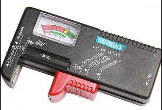 Check each cell with a battery tester such as the Radio Shack 22-093