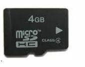4 gb Upgraded Micro SD cards