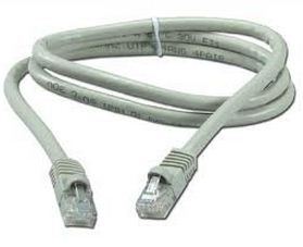 CAT5 cord should be intact from modem to computer