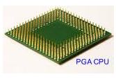 PGA CPU with socket holes