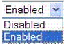 Enable Disable