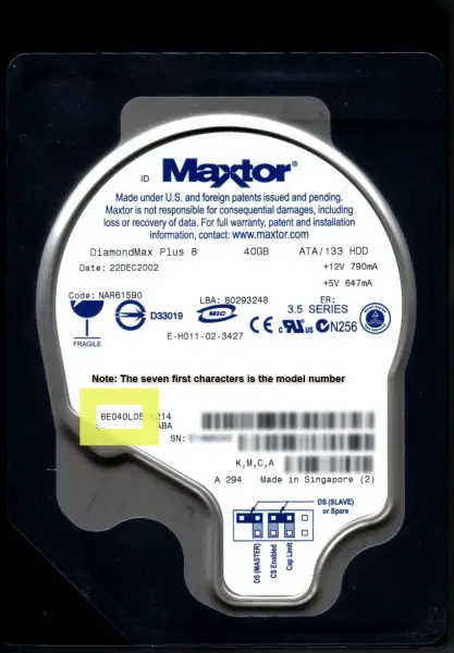 Maxtor hard disk which is reliable and perfect for its amazing quality