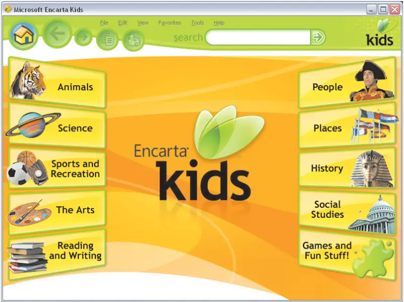 Microsoft Encarta for Kids