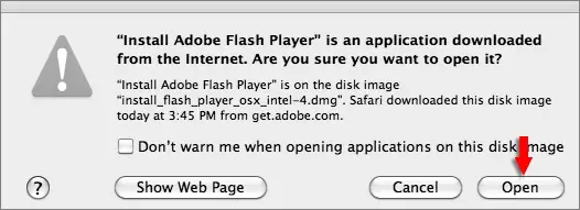 Process to Install Adobe Flash Player