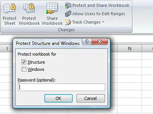 protect and Share Workbook