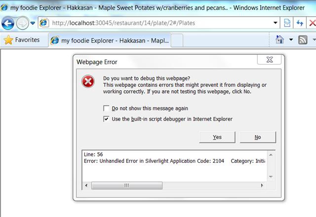 Silverlight Update Silverlight Update