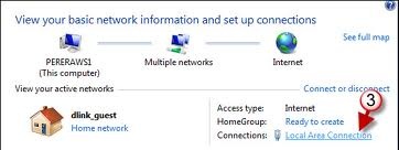 check IP address on Windows 7