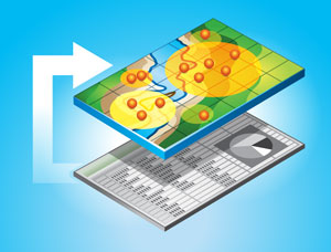 map in excel