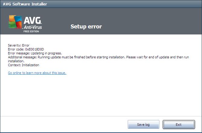 avg update error avg update error