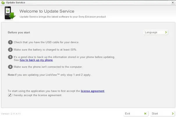Update Service brings the latest software