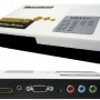VGA or Component Video (YPbPr) to HDMI converter with built-in Scaling to 720p
