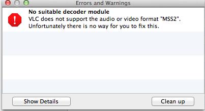 mss2 codec vlc
