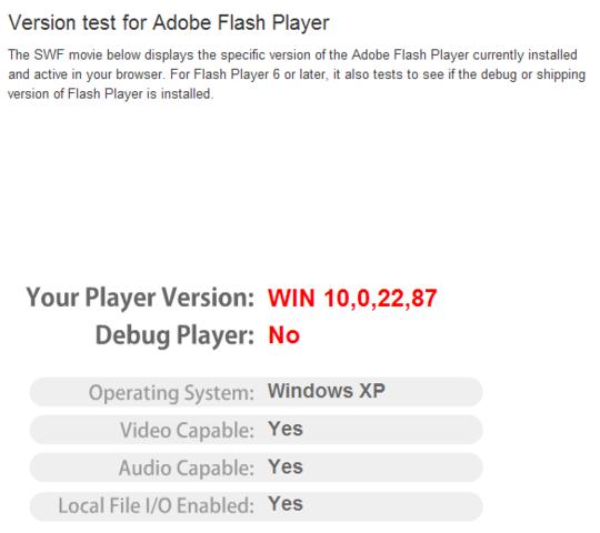 Adobe Flash Players