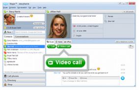 call now-The option for video calling shall appear there