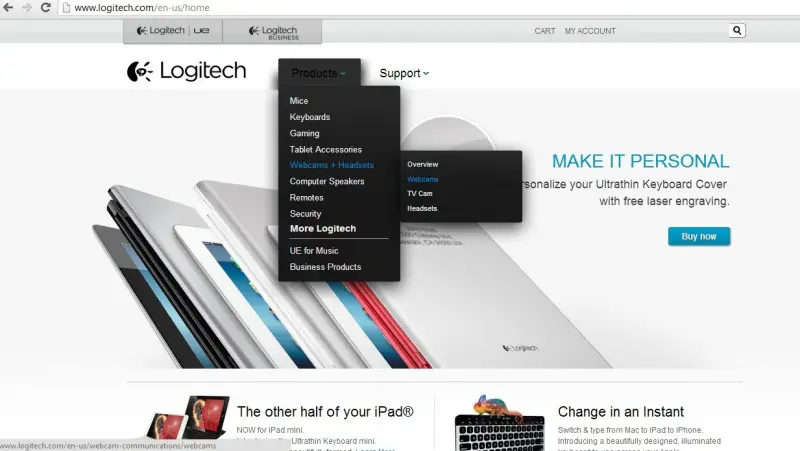 download your driver on the Logitech website
