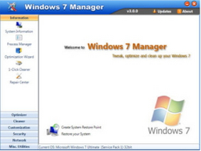 Windows 7 manager