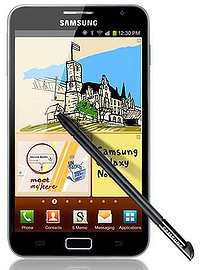 Phablet is a Samsung Galaxy Note